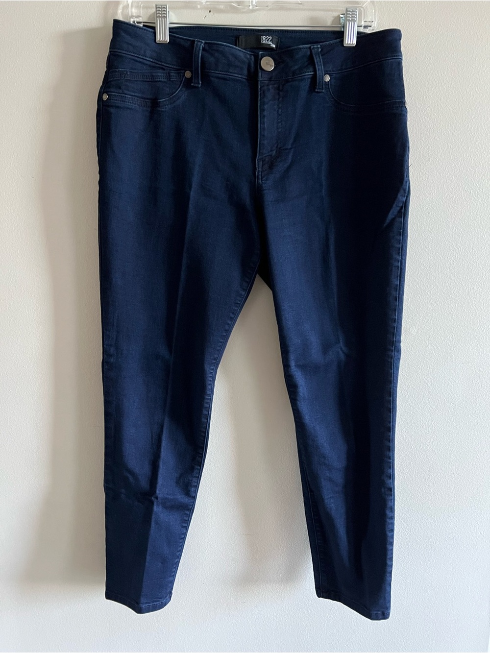 1822 Denim Women's Skinny Jeans in Dark Navy size 14